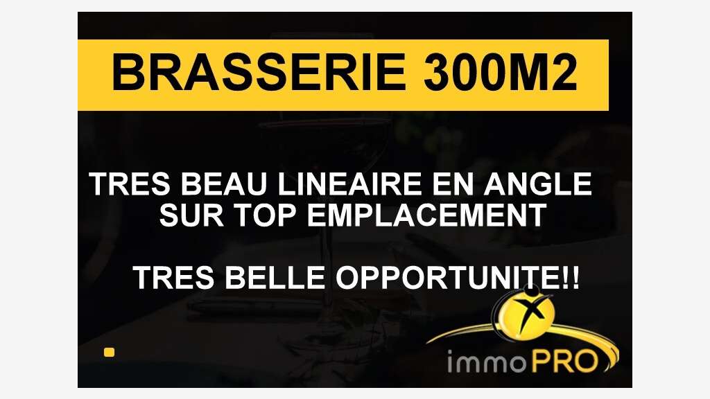 A vendre brasserie emplacement 1er ordre à Tassin