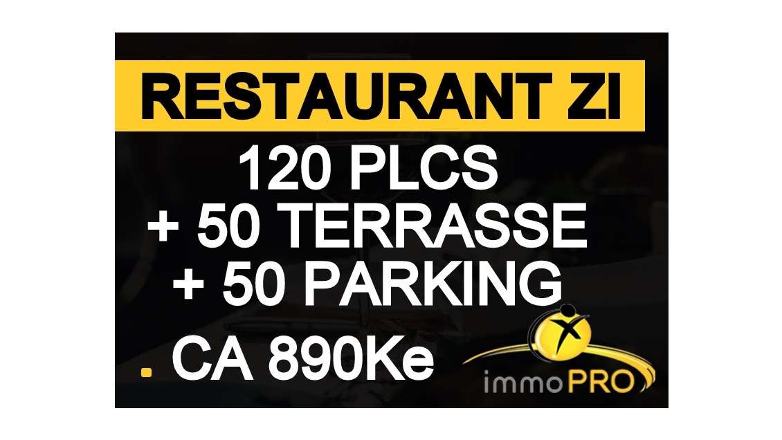 Vend magnifique restaurant de 450m² en ZI à Jonage