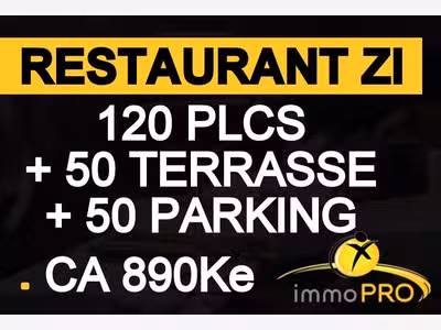 Vend magnifique restaurant de 450m² en ZI à Jonage