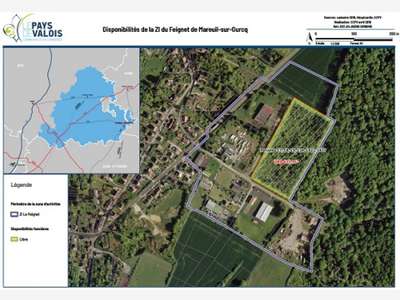 Terrain de 3 ha à vendre à Mareuil sur Ourcq