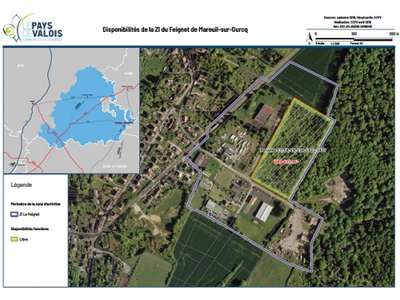 Vente Terrains industriels et agricoles à Mareuil-sur-Ourcq
