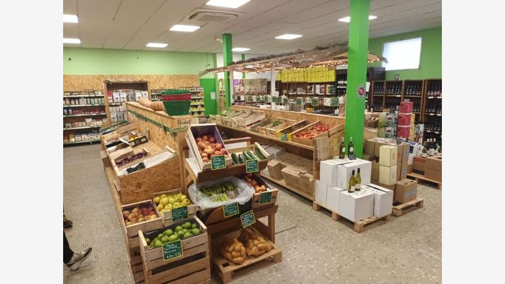 AV murs FDC alimentation à Château Arnoux St Auban