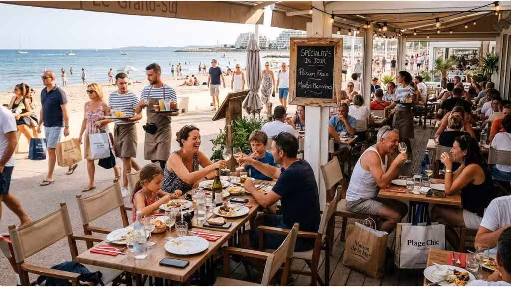 A vendre bar brasserie restaurant la Grande Motte
