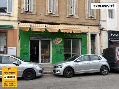 Vente fonds de primeur et à Marseille 7ème