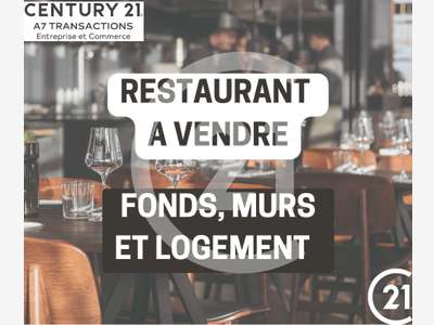 AV Murs et fonds de commerce restaurant à Valence