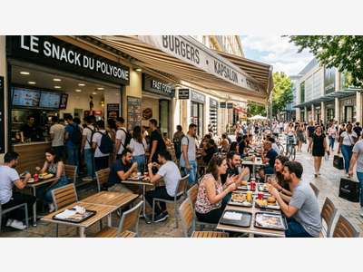 Cède murs et fonds restauration rapide Montpellier