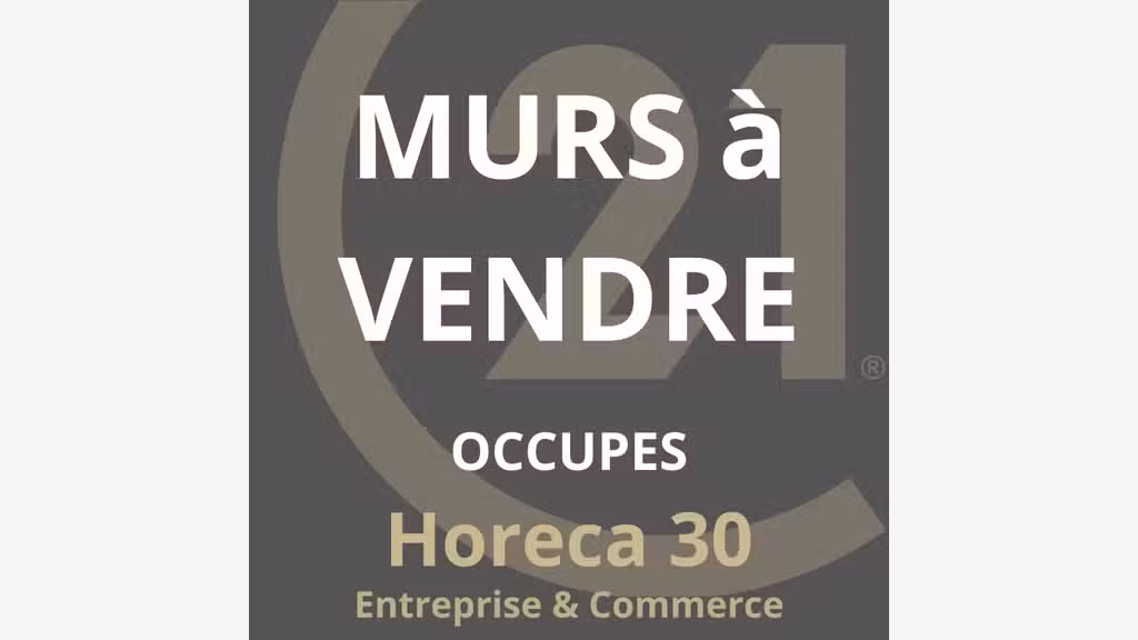 Vente murs hôtel restaurant en centre ville Uzès