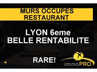 Vente Locaux commerciaux - Boutiques à Lyon 6e