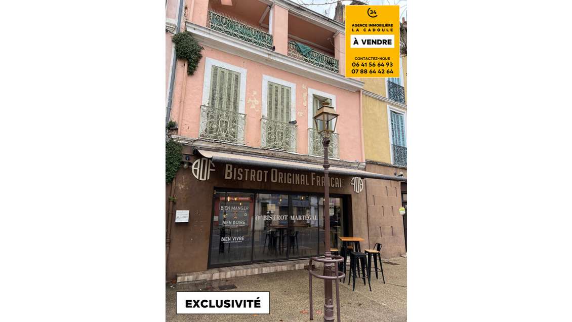 Vente Bar à Bières & Vins / O'Bistrot Martégal