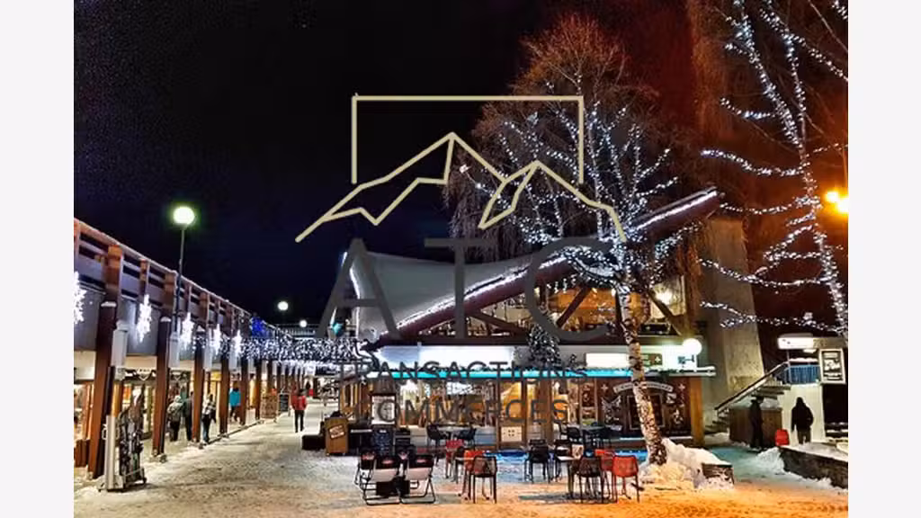 AV bar restaurant emp N°1 station paradiski Savoie