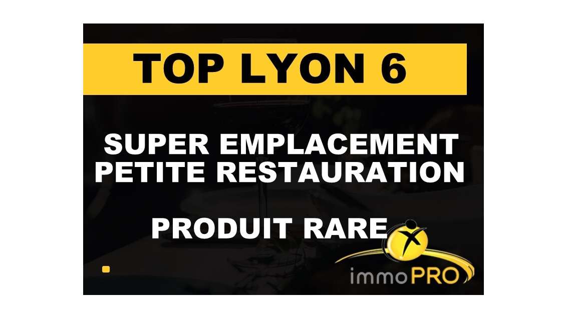 Cède FDC petite restauration à Lyon Cours Vitton