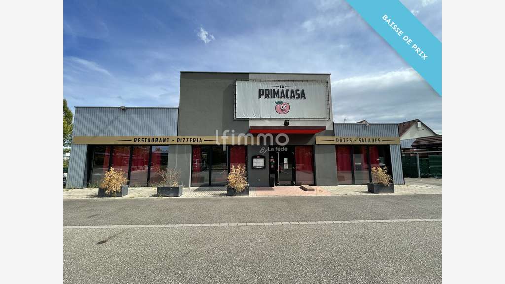 Vente fonds belle pizzeria ZA du Sandlach Haguenau