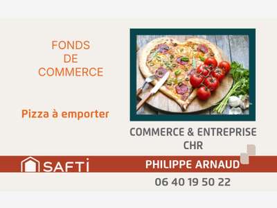 Vente pizzeria à emporter sur Challans