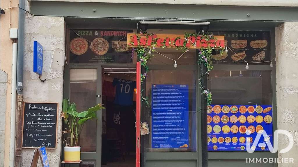 Vente pizzeria proche port à Toulon centre
