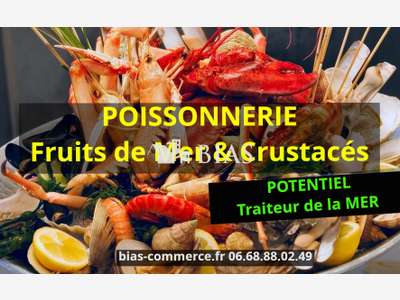 Cède poissonnerie fruits de mer crustacés au Havre