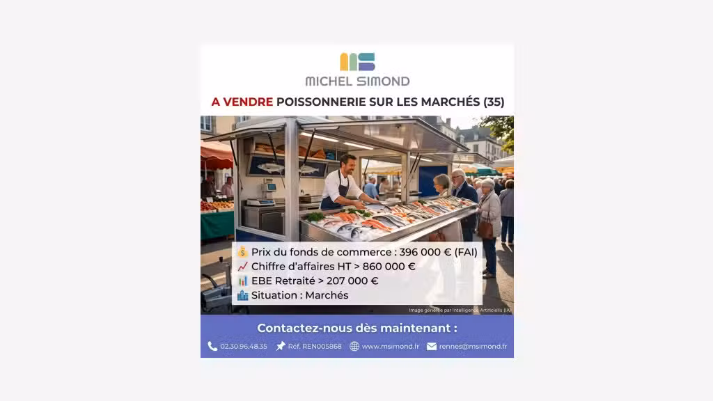 A vendre poissonnerie sur les marchés (35)