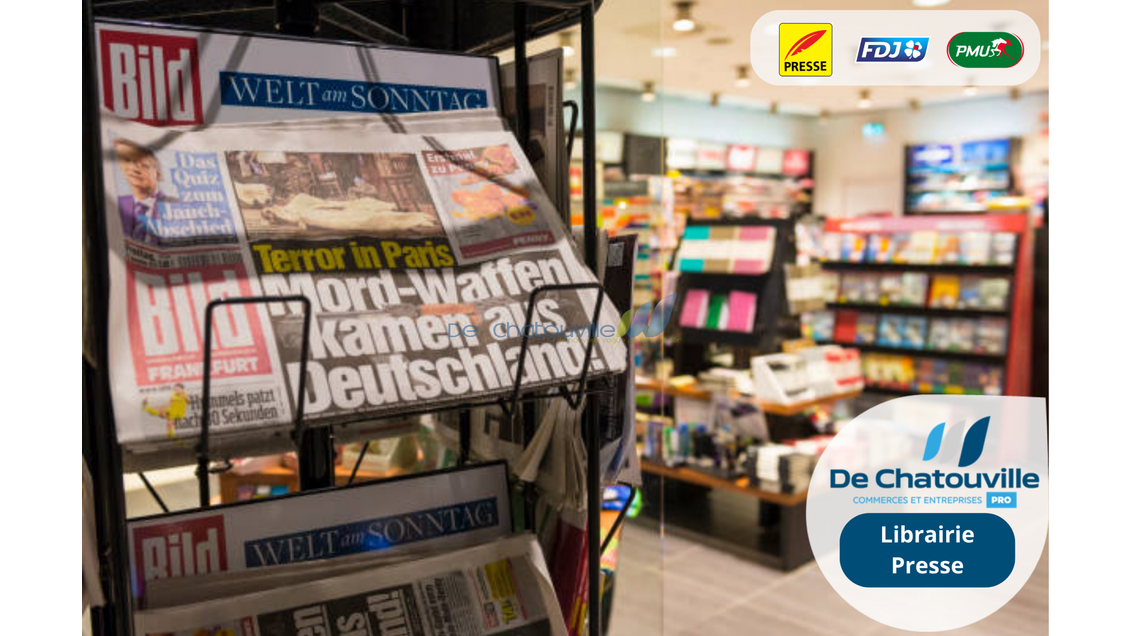 Vente FDC presse librairie jeux proche de Toulon