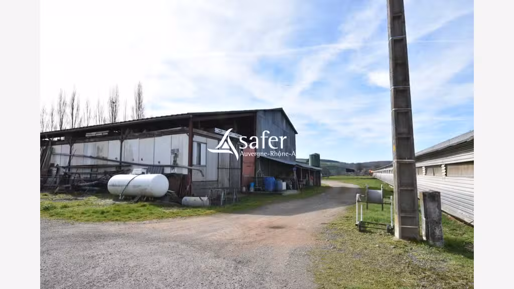 Vente propriété d'élevage avicole avec maison 03
