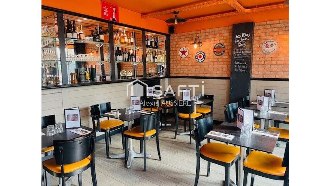Vente restaurant de 184m² au coeur de Courbevoie