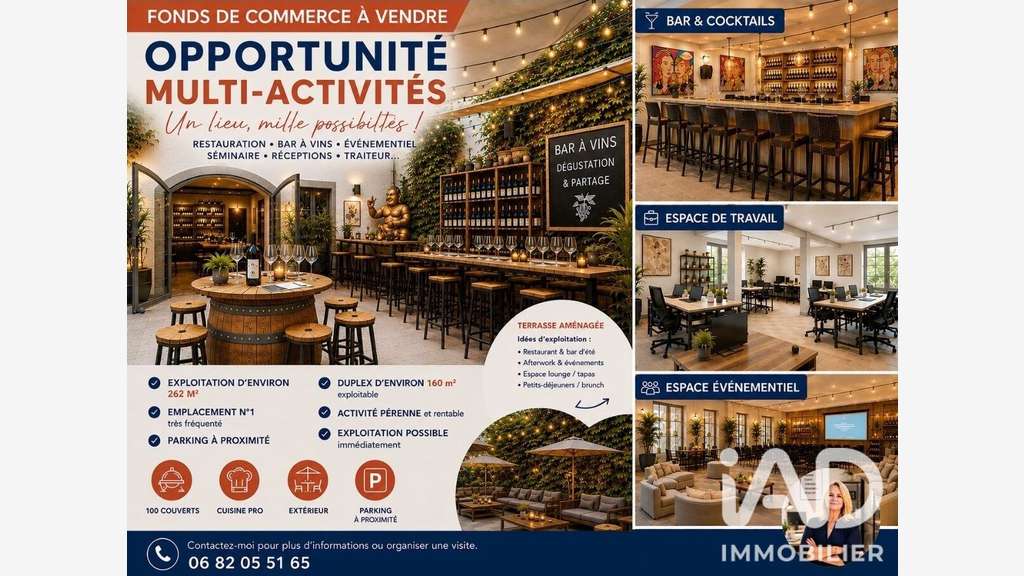 Vente restaurant proche du centre d’Agde