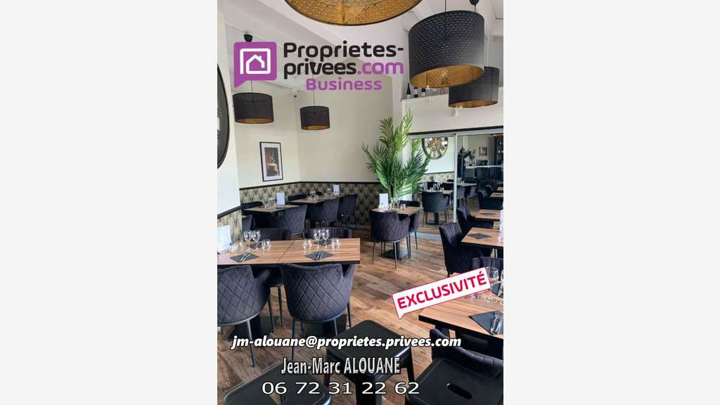 Vente restaurant traditionnel prox plage à Agde