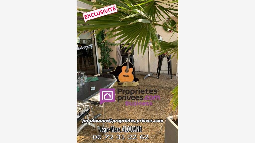 Vente restaurant traditionnel prox plage à Agde