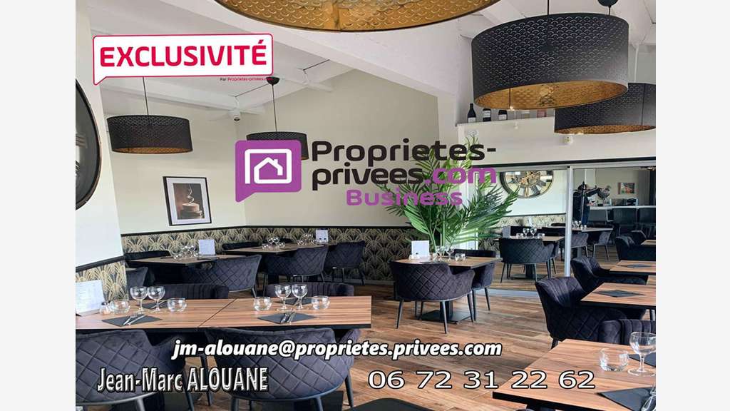 Vente restaurant traditionnel prox plage à Agde