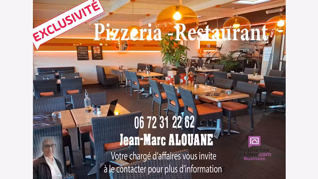 Vente restaurant 80 couverts de 150m² à Agde port
