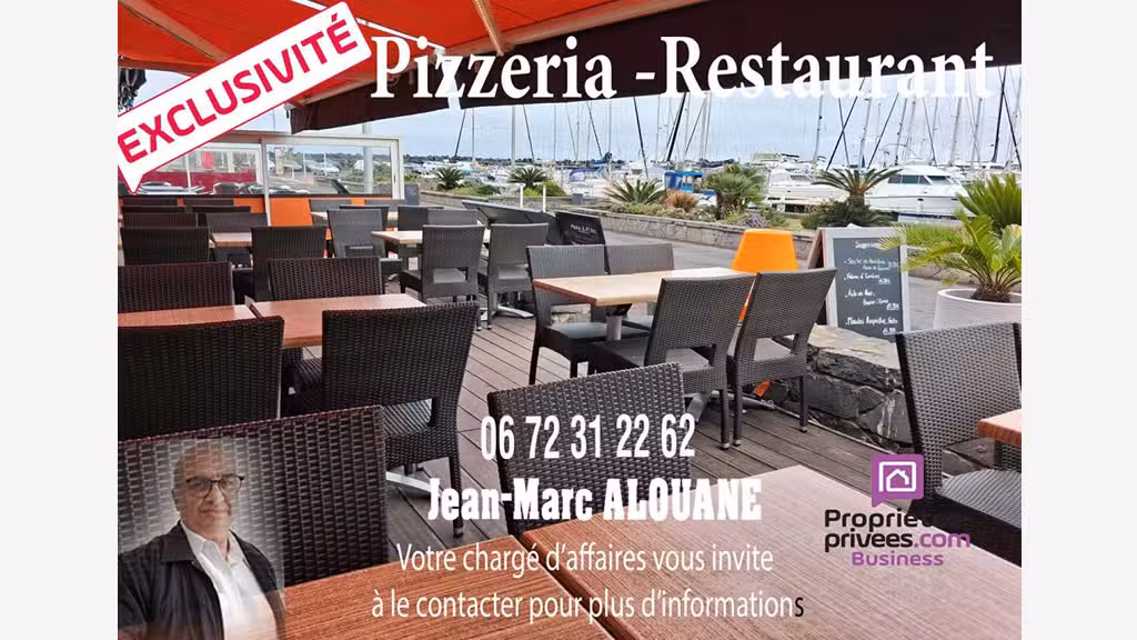 Vente restaurant 80 couverts de 150m² à Agde port