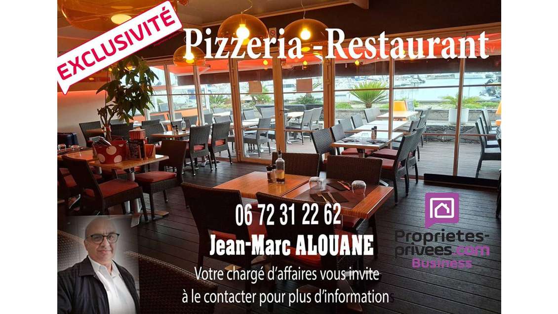 Vente restaurant 80 couverts de 150m² à Agde port