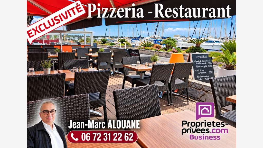 Vente restaurant 80 couverts de 150m² à Agde port