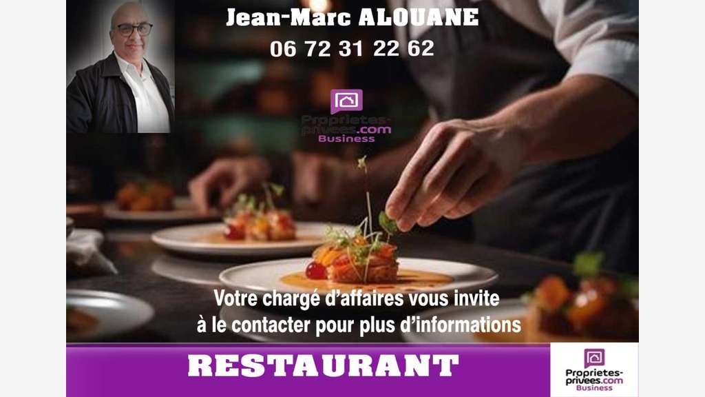 Vente charmant petit restaurant à Agde