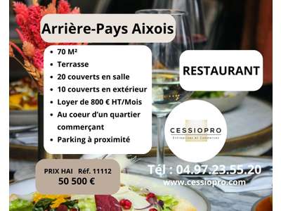 Vente Restaurant à Aix-en-Provence
