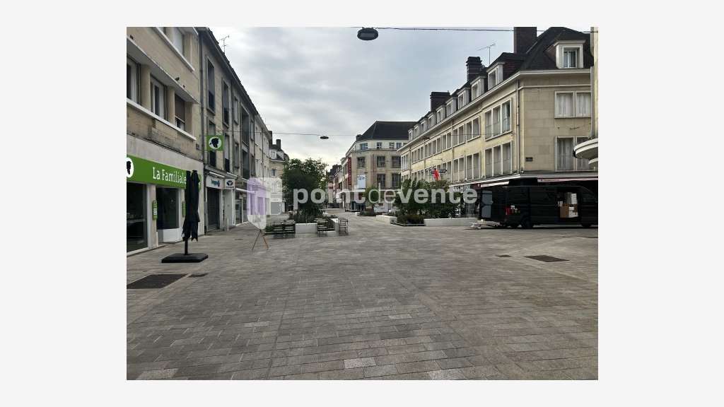 Vente commerce de 130m² au centre de Beauvais