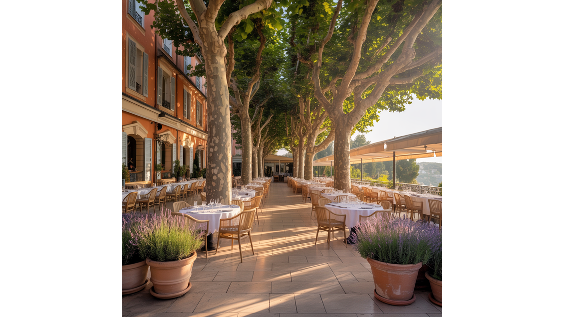 Cède restaurant bar à vins rue piétonne vue mer 06