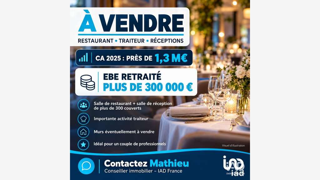 AV très belle affaire restaurant traiteur à Amiens