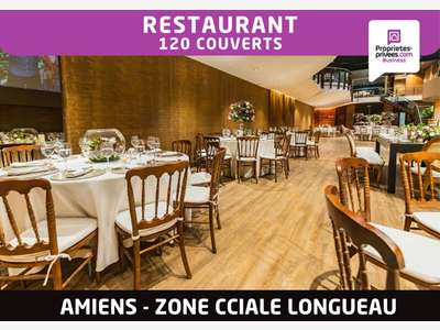 Vente restaurant 120 couverts ZAC Amiens Longueau