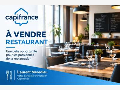 À vendre restaurant rentable à Andernos les Bains