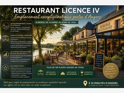 AV restaurant licence IV empl exceptionnel Angers