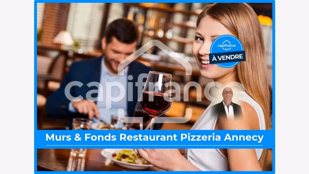 Vente murs & fonds restaurant pizzeria sur Annecy