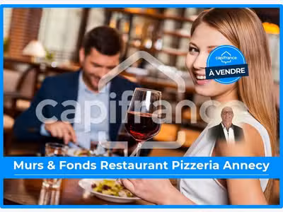 Vente murs & fonds restaurant pizzeria sur Annecy