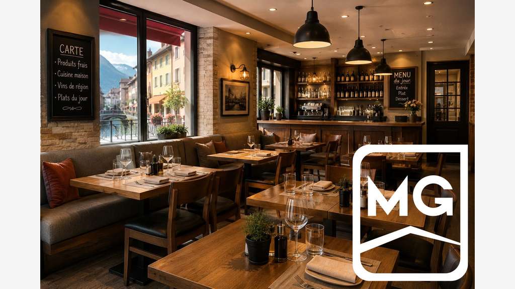 Vente restaurant en centre-ville d'Annecy