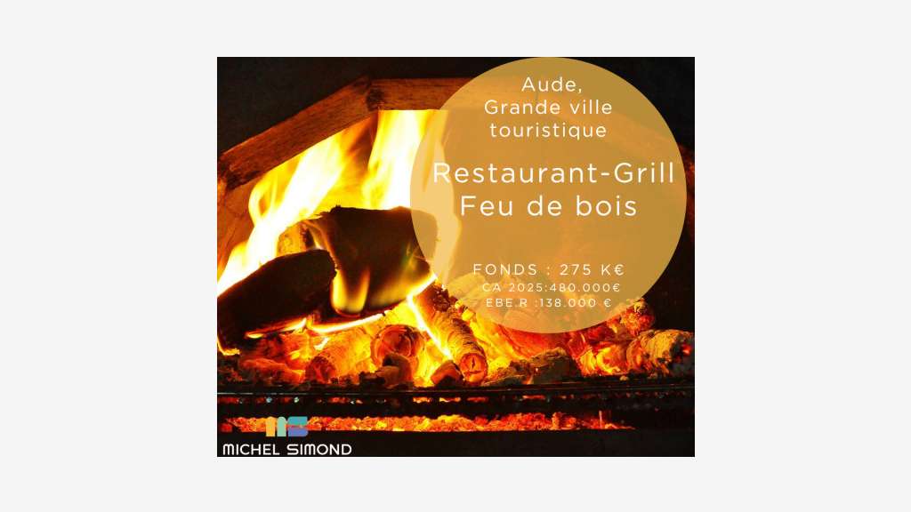 Vente restaurant grill dans l'Aude route nationale