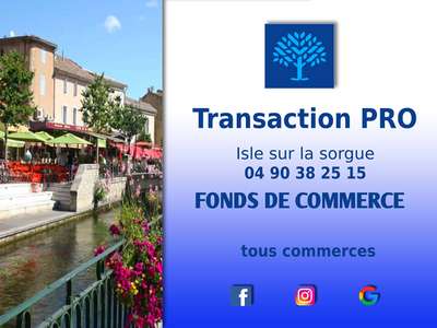 Cède restaurant avec terrasse et parking Vaucluse 