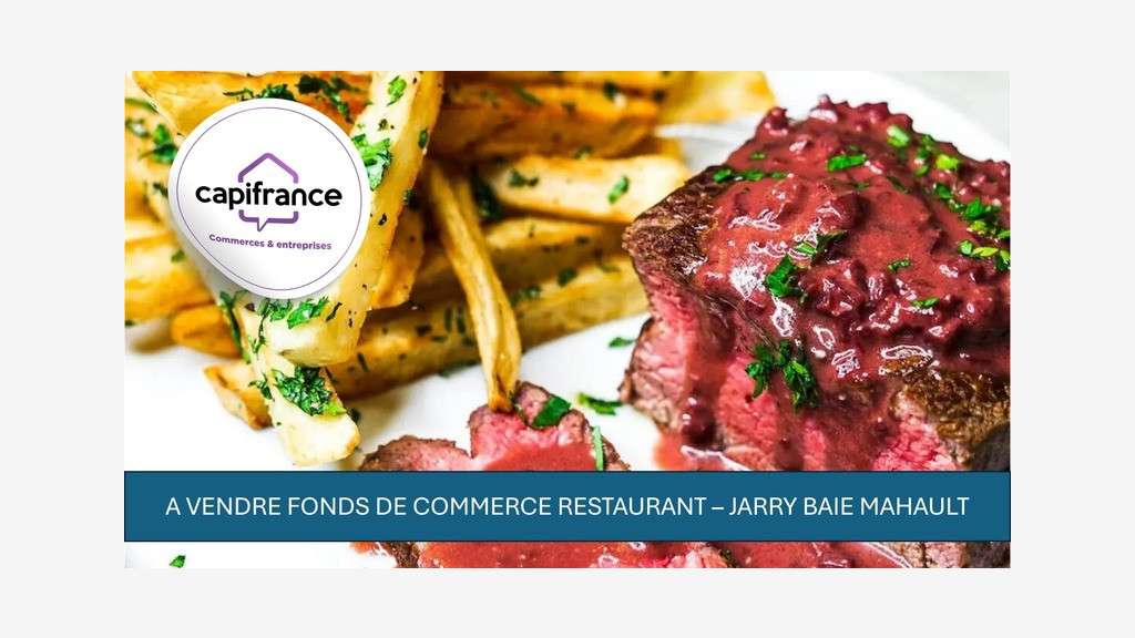 À vendre restaurant zone Jarry Baie Mahault