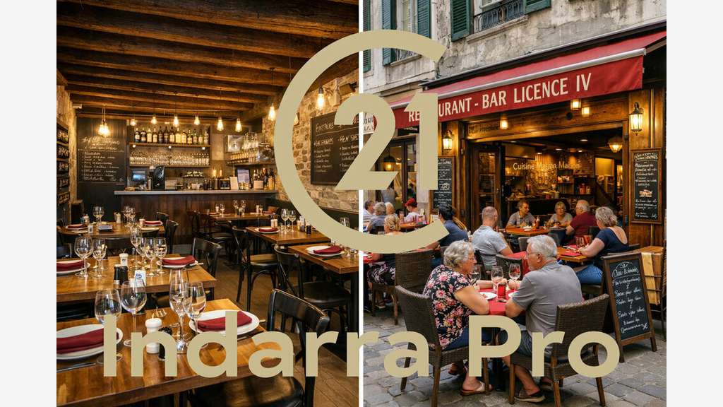 AV restaurant 70 couverts Lic IV à Bayonne centre