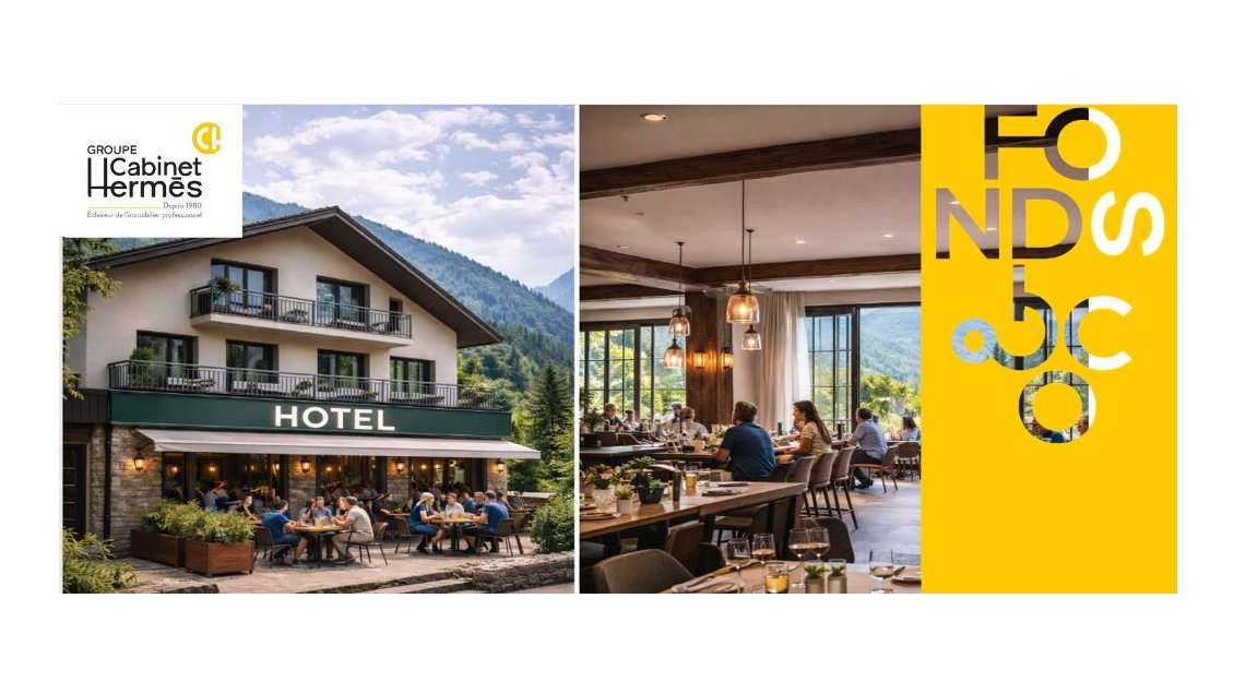 Vente hôtel restaurant en centre village Drôme