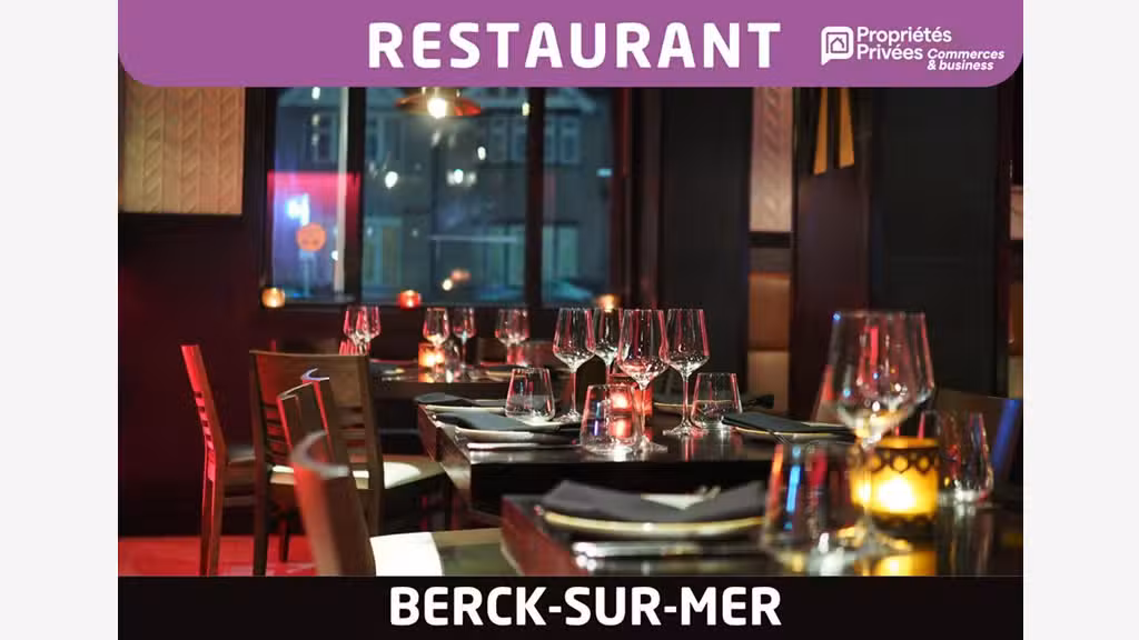 Vente restaurant en hypercentre de Berck-sur-Mer