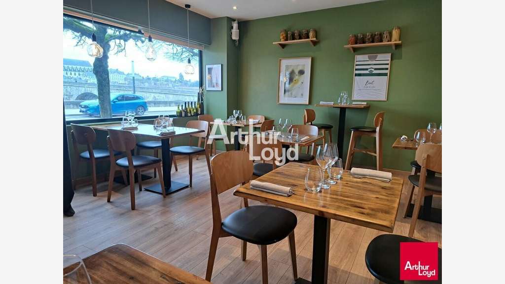 Vente restaurant bistronomique vue Loire à Blois