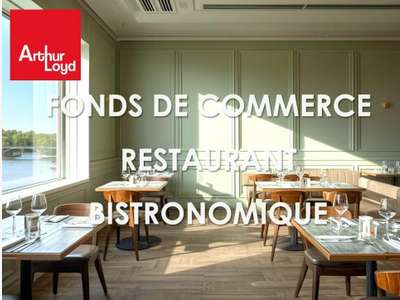 Vente restaurant bistronomique vue Loire à Blois